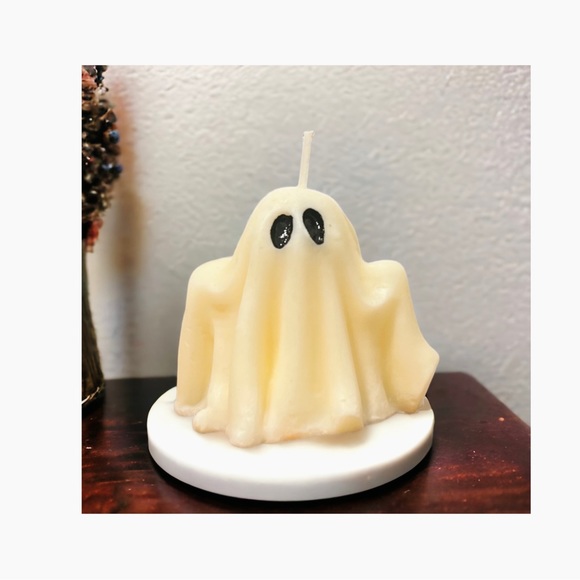 Ghost Halloween Candle - Picture 3 of 7